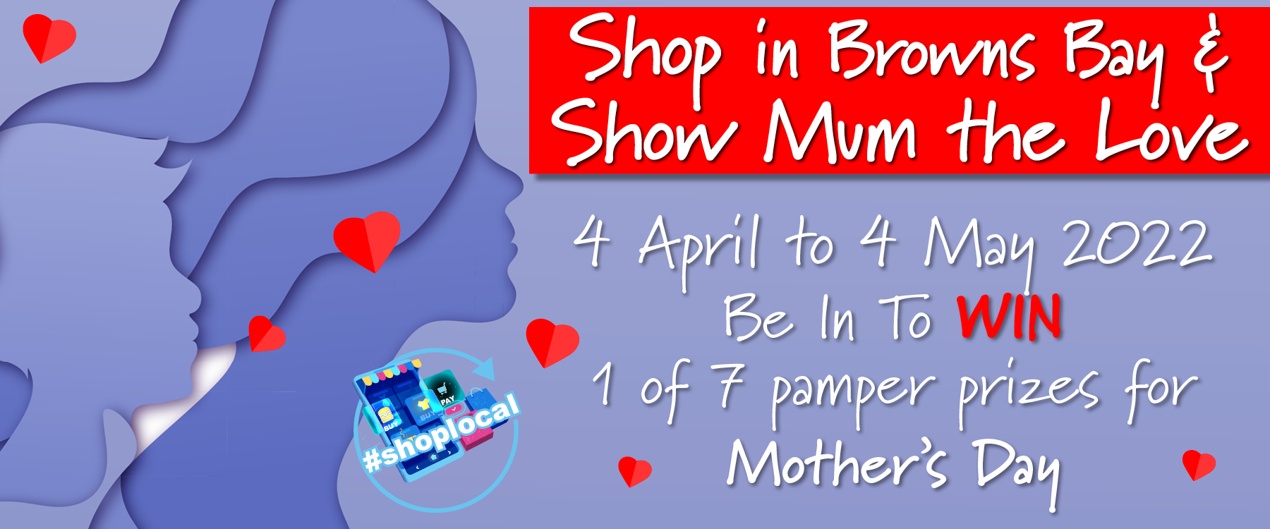 Shop in Browns Bay & Show Mum the Love