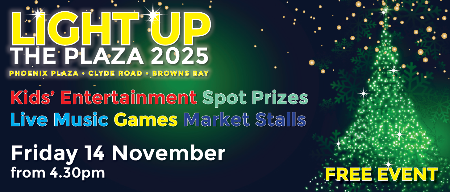Light up the Plaza in Browns Bay